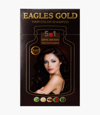 Eagle’s Gold Dark Brown Henna Shampoo